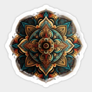 Mandala Design V2 Sticker